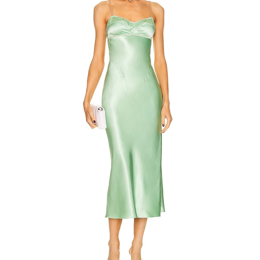 Anna October waterlilly maxi dress
